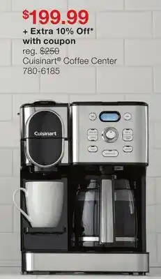 JC Penney Cuisinart Coffee Center offer