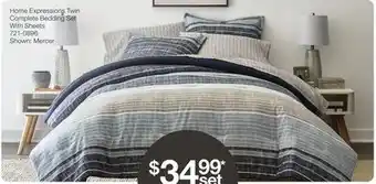 JC Penney Home Expressions Twin Complete Bedding Set With Sheets offer