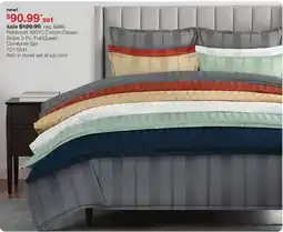 JC Penney Fieldcrest 400TC Cotton Classic Stripe 3-Pc. Full/Queen Comforter Set offer
