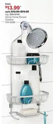 JC Penney Zenna Home Shower Caddies offer