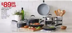 JC Penney Cuisinart Advantage 11-Pc. Ceramic Cookware Set offer