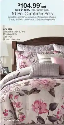 JC Penney 10-Pc. Comforter Sets offer
