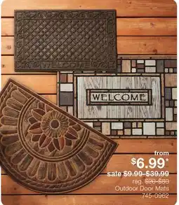 JC Penney Outdoor Door Mats offer