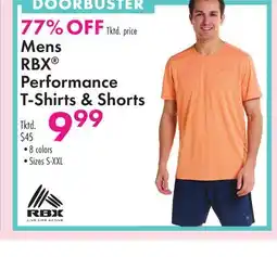 Boscov's Mens RBX Performance T-Shirts & Shorts offer