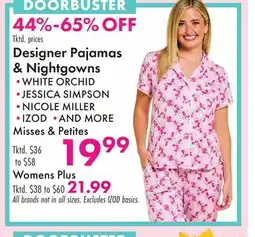 Boscov's Designer Pajamas & Nightgowns offer