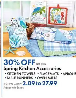 Boscov's Spring Kitchen Accessories offer