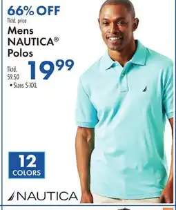 Boscov's Mens NAUTICA Polos offer