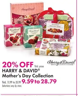 Boscov's HARRY & DAVID Mother's Day Collection offer