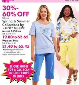Boscov's Spring & Summer Collections offer