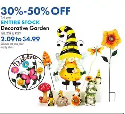 Boscov's Decorative Garden offer