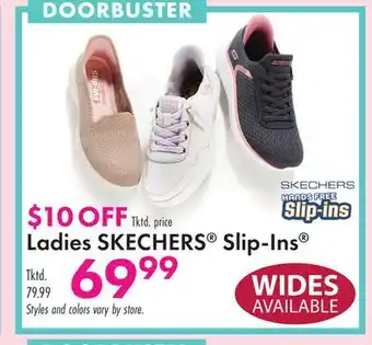 Boscov's Ladies SKECHERS Slip-Ins Tktd offer