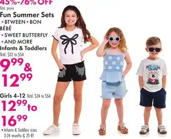 Boscov's Fun Summer Sets offer