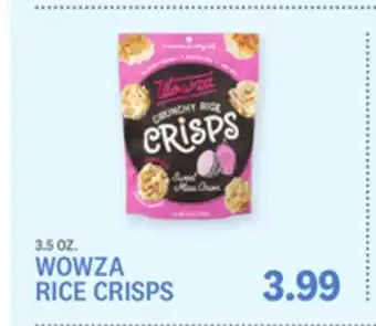 Kings Food Markets WOWZA RICE CRISPS offer