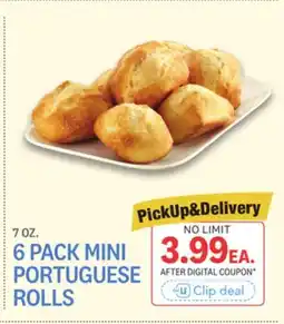 Kings Food Markets 6 PACK MINI PORTUGUESE ROLLS offer
