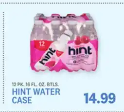 Kings Food Markets HINT WATER CASE offer