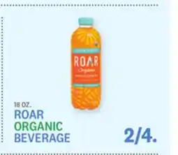 Kings Food Markets ROAR ORGANIC BEVERAGE offer