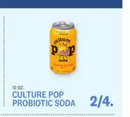 Kings Food Markets CULTURE POP PROBIOTIC SODA offer