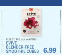 Kings Food Markets EVIVE BLENDER-FREE SMOOTHIE CUBES offer