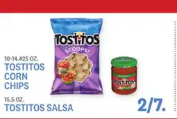 Kings Food Markets 10-14.425 OZ. TOSTITOS CORN CHIPS 15.5 OZ. TOSTITOS SALSA offer