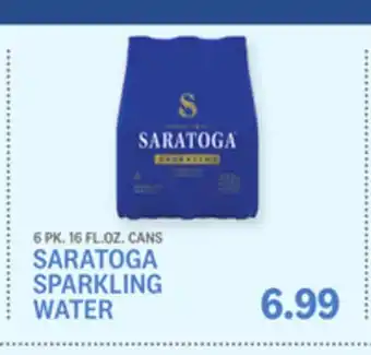 Kings Food Markets SARATOGA SPARKLING WATER offer
