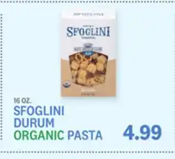 Kings Food Markets SFOGLINI DURUM ORGANIC PASTA offer