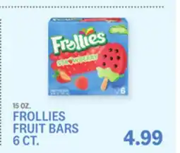 Kings Food Markets FROLLIES FRUIT BARS offer