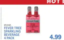 Kings Food Markets FEVER TREE SPARKLING BEVERAGE 4 PACK offer