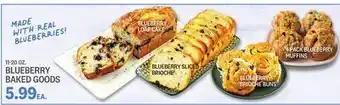Kings Food Markets BLUEBERRY BRIOCHE BUNS BLUEBERRY BAKED GOODS offer