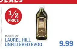 Kings Food Markets LAUREL HILL UNFILTERED EVOO offer