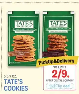 Kings Food Markets TATE'S COOKIES offer