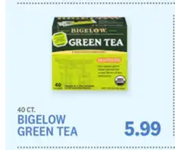 Kings Food Markets BIGELOW GREEN TEA offer