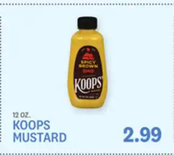 Kings Food Markets KOOPS MUSTARD offer