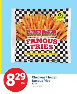 Lidl Checkers frozen famous fries offer