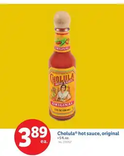 Lidl Cholula hot sauce, original offer