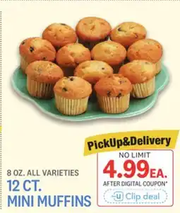Kings Food Markets 12 CT. MINI MUFFINS offer
