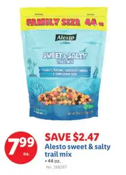 Lidl Alesto sweet & salty trail mix offer