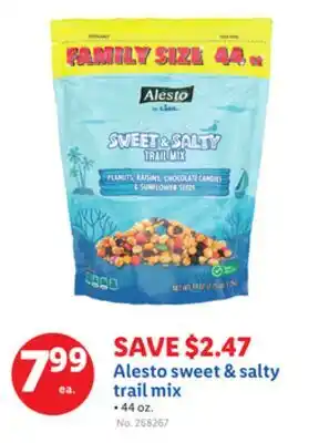 Lidl Alesto sweet & salty trail mix offer