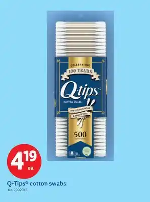 Lidl Q-Tips cotton swabs offer