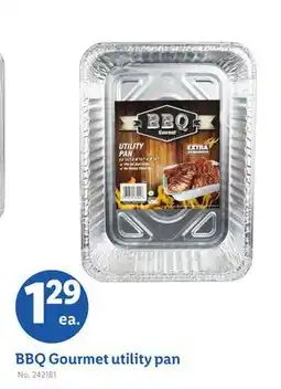 Lidl BBQ Gourmet utility pan offer