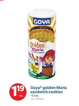Lidl Goya golden Maria sandwich cookies offer