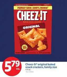 Lidl Cheez-It original baked snack crackers, family size offer