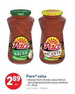 Lidl Pace salsa offer