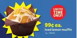 Lidl iced lemon muffin offer