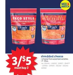 Lidl shredded cheese offer