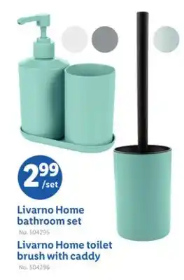 Lidl Livarno Home bathroom set offer