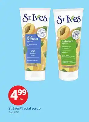Lidl St. Ives facial scrub offer