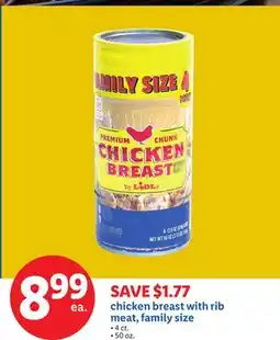 Lidl chicken breast with rib meat, family size offer