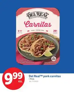 Lidl Del Real pork carnitas offer