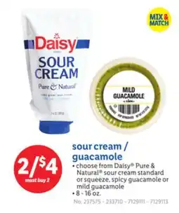 Lidl sour cream/guacamole offer
