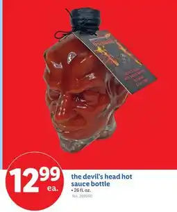 Lidl the devil's head hot sauce bottle offer